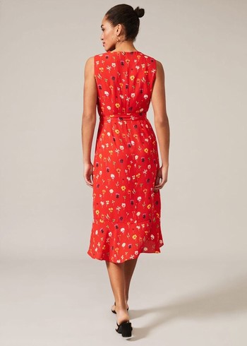 Phase Eight Alanna Ditsy Floral Dress Multicolor Canada | GWQCUV-793